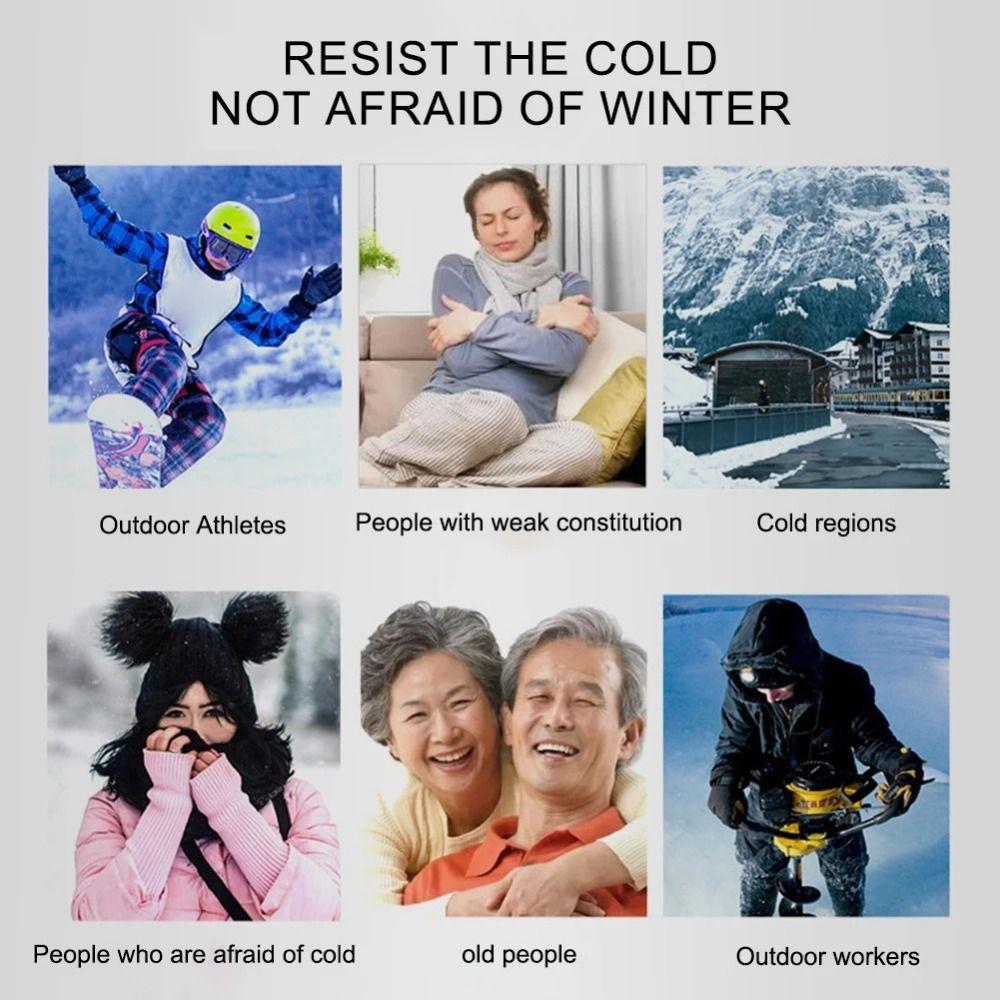 Temperature Control Thermal  Insulated Socks Washable Battery Heating Socks  Unisex