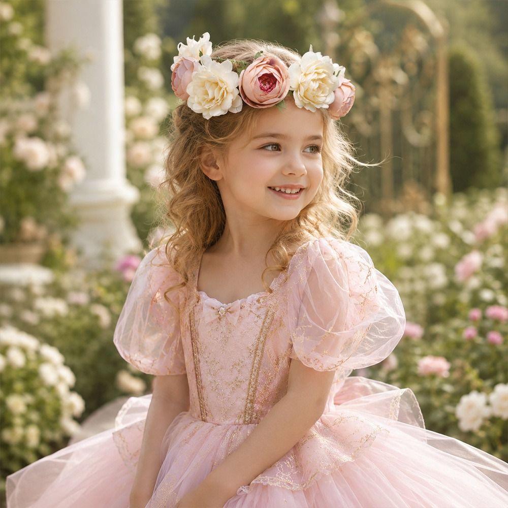 Bohemia Flower Crown Cloth Bridal Garland New Hair Bands Photo Props