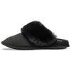 Luxurious Home Fuzzy Slippers Women Slippers Black 205394-001