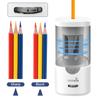 Tenwin Automatic Electric Pencil Sharpener with 3 Nib Auto Stop and  Fast Sharpen Adjustable
