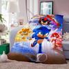 Movie S-Sonices T-The H-Hedgehog 3 Blanket For Sofa Office Bed Plane Travel Sleep Read Relax Camping Soft And Warm