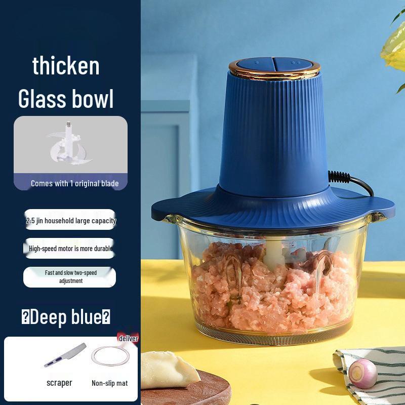 Versatile Electric Meat and Vegetable Grinder for Mincing, Filling, and Chopping Tasks