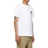 Vans X Jim Goldberg Co-branded Embroidered Crewneck T-Shirt with Small Silhouette Men Tops White VN0A4RT9WHT