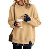 Women's Casual Printed Long Sleeve Sweatshirt Loose Fit Pullover Top