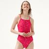 Loseuteuinseoul Starry Heart One-Piece Swimsuit Red