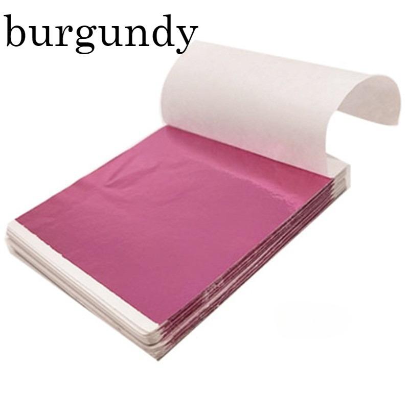 High Quality Gold/silver Foil Paper 9 * 9CM, Color, Buddha Statue Hotel Decoration Supplies, Furniture DIY Crafts Gold Foil Paper, Nail Art Supplies