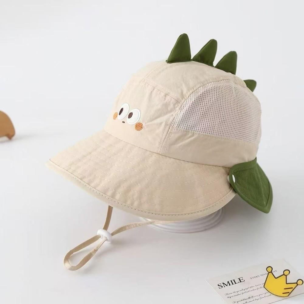 Cute Baby Bucket Hat Large Brim Kids UV Protection Cap Soft Toddler Sun Cap  Autumn