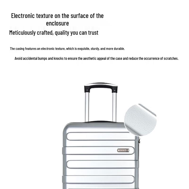 OCEANIA ROO DS-R010 Striped Carry-on Luggage