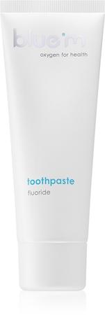 

Blue M Oxygen for Health Calciumfluoride Fluoride Toothpaste TU прозрачный