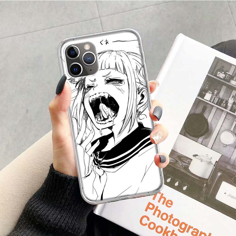Anime Himiko Toga Boku cute Phone Case For Apple iPhone 17 Air 16 15 Plus 14 + 13 Mini 12 11 Pro Max 7 8 SE 16Max Soft Shell Cov