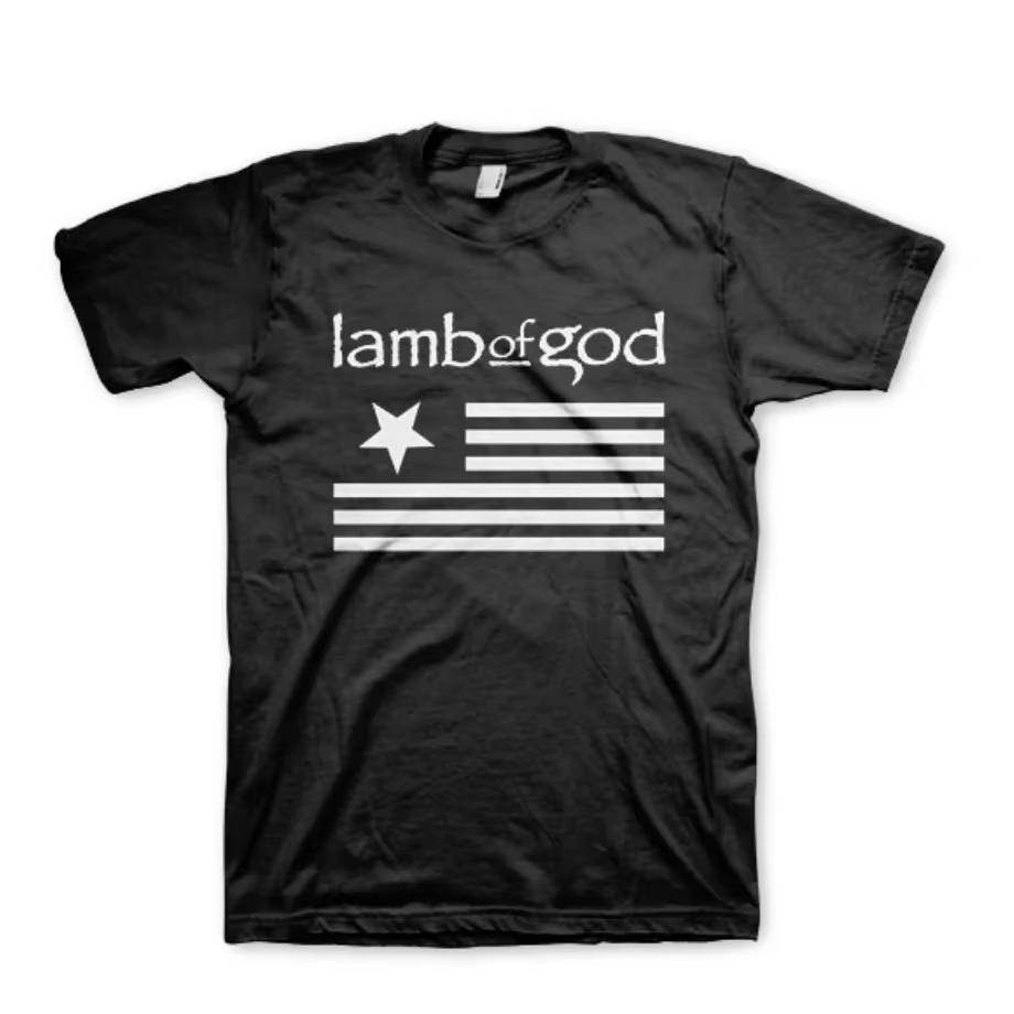 2026 T-shirt Grafica Classica Band Heavy Metal Lamb Of God Unisex Streetwear Moda Top Oversize Estate Nuova Maglietta