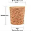 5-10 Stück Korkstopfen Flaschen Korkstopfen Holz Konische Korkstopfen Geeignet für Flaschen Bastelarbeiten und Weinflaschen 7
