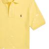 Polo Ralph Lauren Polo Shirt Ss24 Splash Effect Logo Embroidery Short Sleeve Kids tops Yellow CWPOKNIY8021120-730