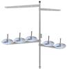Sewing Thread Reels Organizer Spool Thread Stand Iron Plastic for Embroidery Machine Quilting DIY Sewing Projects