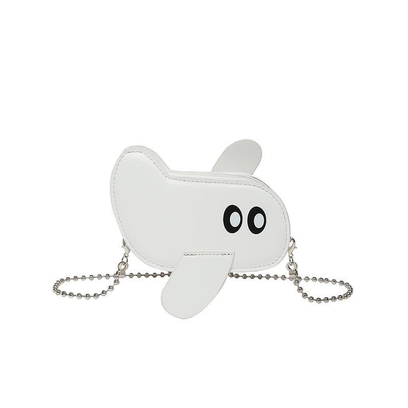 

Funny Cute Shaped Chain Cross-body Bag Female Niche Mini Girl Out Of Street Lipstick All-matching Small Square білий