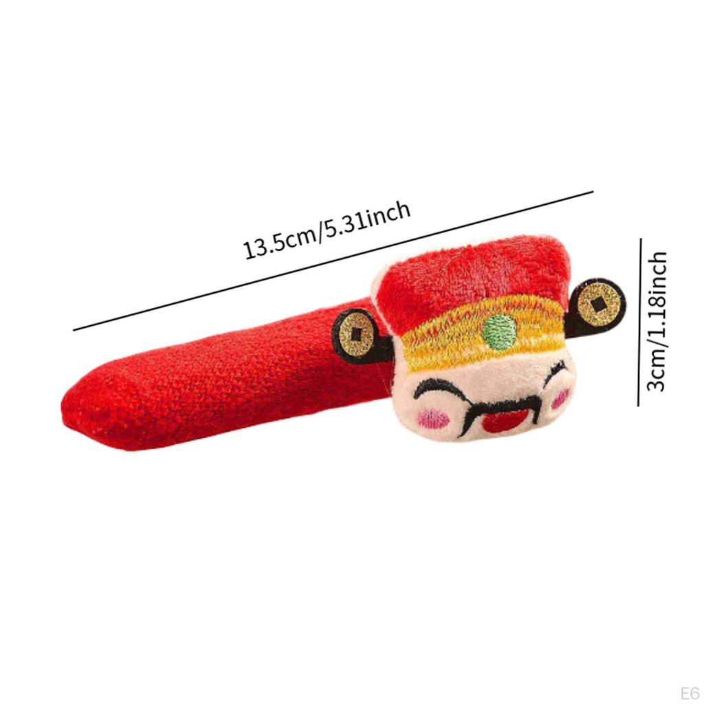 2 Pieces Door Handle Covers Spring Festival Supplies Snake Year Decor for Hotel