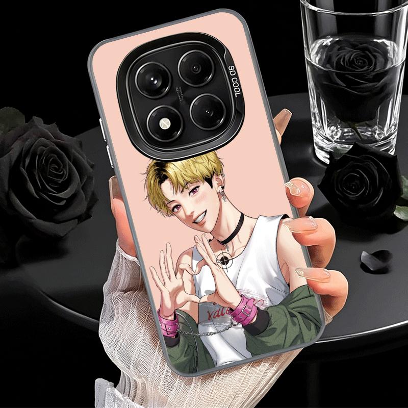 B-J A-Alex Anime Soft Phone Case for Xiaomi Redmi Note 13 14 15 Pro Plus 12S 12 11S 11 11T 10S 10 Shockproof Cover Back Shell