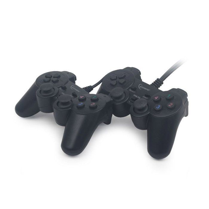Spillkontroller - GEMBIRD - JPD-UDV2-01 - USB - Vibrasjon - Svart