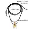 Accessories Black Rope Small Heart Pull Sweet Cool Choker Punk Personality Retro Collar Flannel Necklace