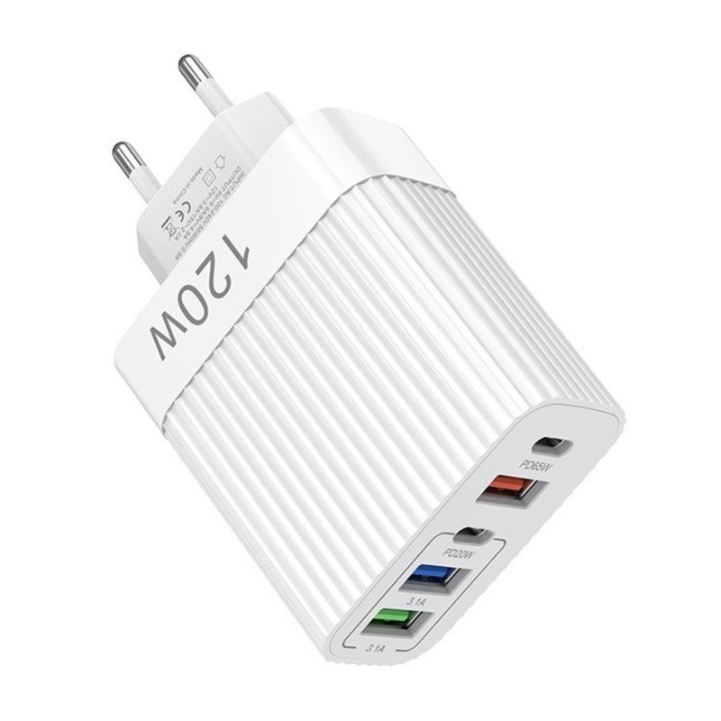

Compact 120W Port Charging Station for Devices білий