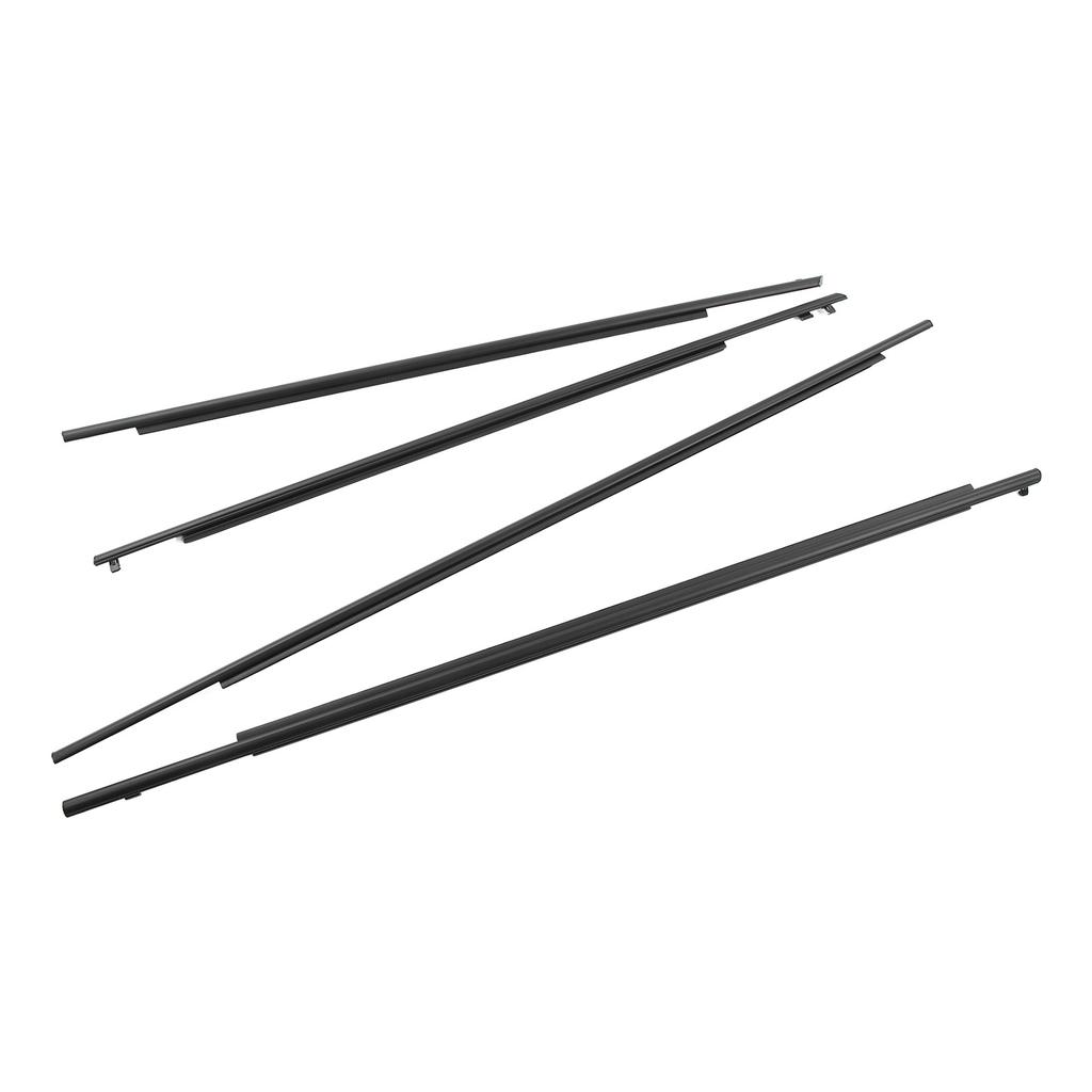 4PCS Car Window Molding Trim 75710?47010 Front Rear Door Window Seal Belt Replacement for Prius