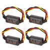 4Pcs 16 Modes Adjustable LED Brake Light Flasher Strobe Controller Universal For Car Motorcycle Accessories