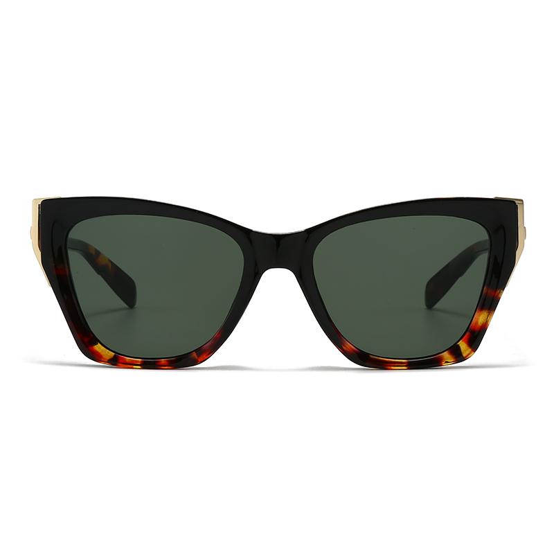 New European And American Style Men'S Aviator Glasses Retro Double-Bridge Square Frame Sunglasses  Ready Stock 6