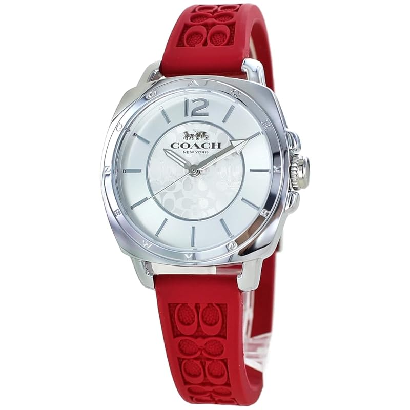 

[coach] watch ladies BOYFRIEND boyfriend silicone belt red 14503878 [product]
