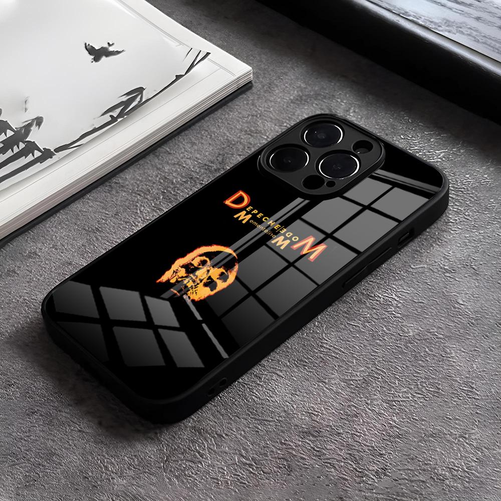 Hot Trends D_DEPECHE MODE Phone Case For IPhone 17 15 Pro Max 12 16 14 Plus 11 13 Pro X XR XS 7 8 Plus SE Glass Cover