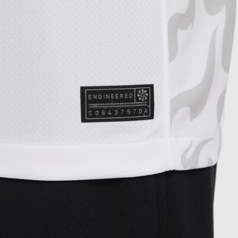 Nike Soccer Jersey 2024/25 Season, China Team, Away, Fan Edition Men's White/Medium Gray/Medium Gray FJ4279-100