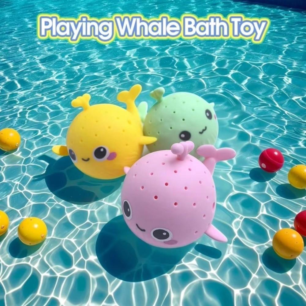 Water Absorbing Bath Squeezing Toys Whale Water Toys Baby Toy Whale Squeezing Toys Summer