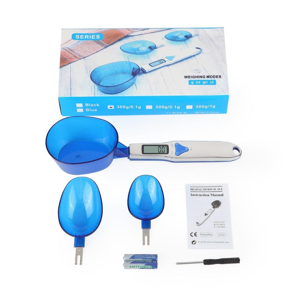 Digital Kitchen Measuring Spoon Scale 0.1g Precision for Baking & Cooking