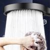 High Pressure 5 Modes Shower Head 14Cm Large Panel Rainfall Showerhead Self-Cleaning Silicone Nozzle Bathroom Accessory