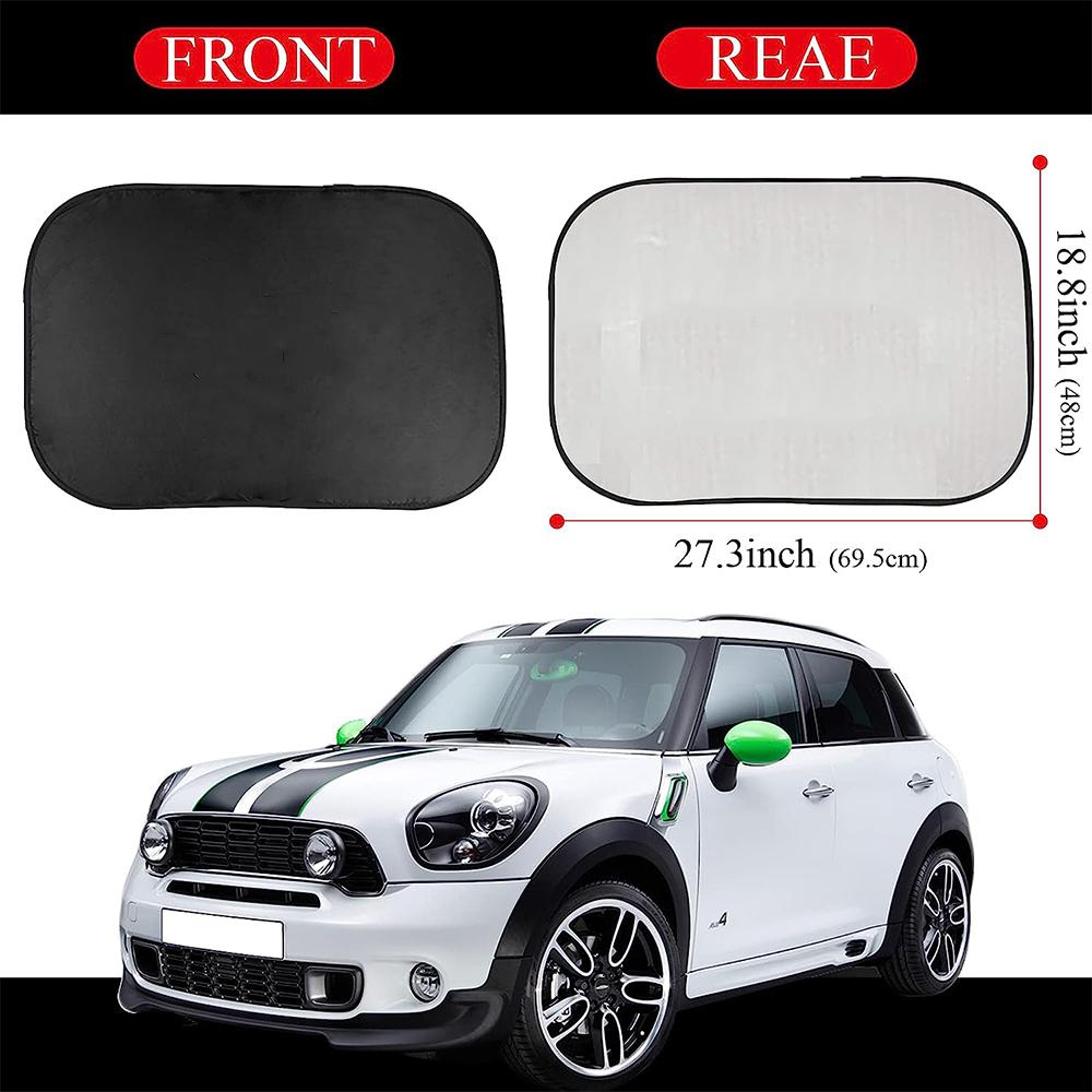 2 шт. Для MINI Cooper Clubman Countryman R60 R61 F56 R55 R56 Автомобильный солнцезащитный козырек для люка Защита салона от перегрева