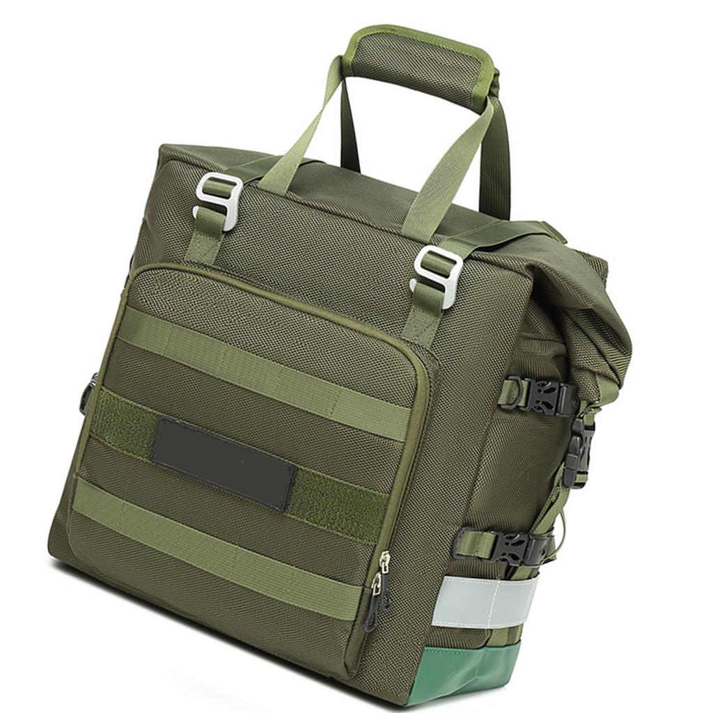 Vattentät Motorcykel Sidoväska Stor Kapacitet Motorcykel Sadelväskor Bakre Sidobagage Förvaringsväskor Lätt att Installera