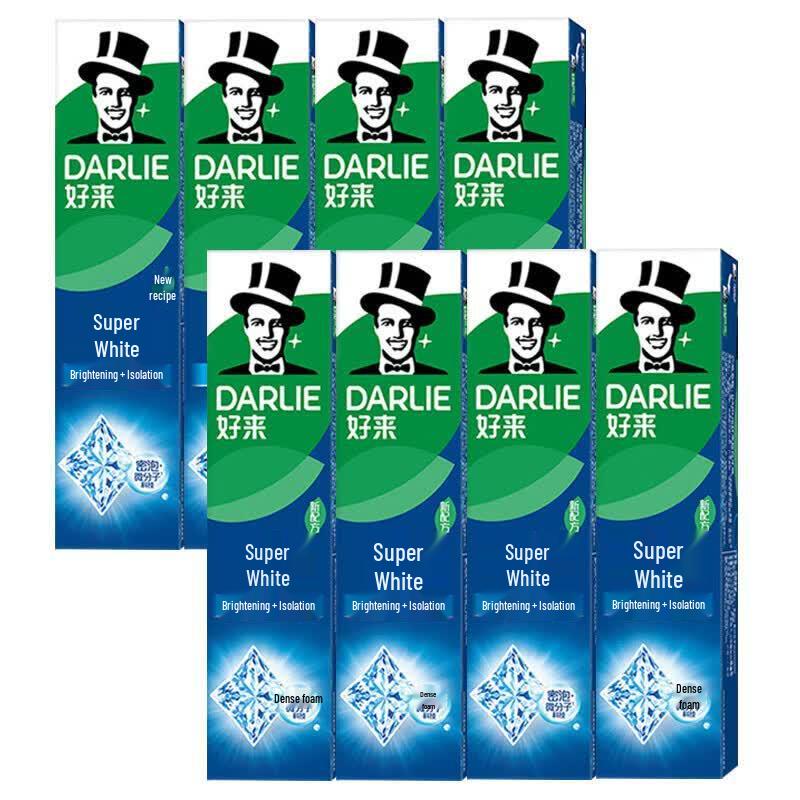 Darlie Отбеливающая зубная паста для удаления пятен, 8 шт.