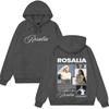 Sängerin Rosalia Lux Tour Album Print Hoodie Herren Damen Mode Vintage Sweatshirt Langarm Lockerer Pullover