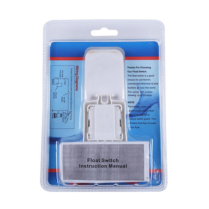 12V 1100Gph Automatic Bilge Pump Boat Submersible Pump Marine Float Switch U7W6