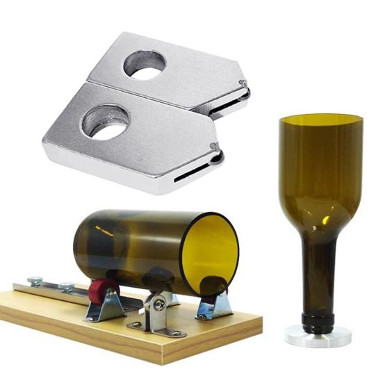 2Pcs/Set Glass Bottle Cutter Head Cutting Machine Craft Blades Tool Replacements
