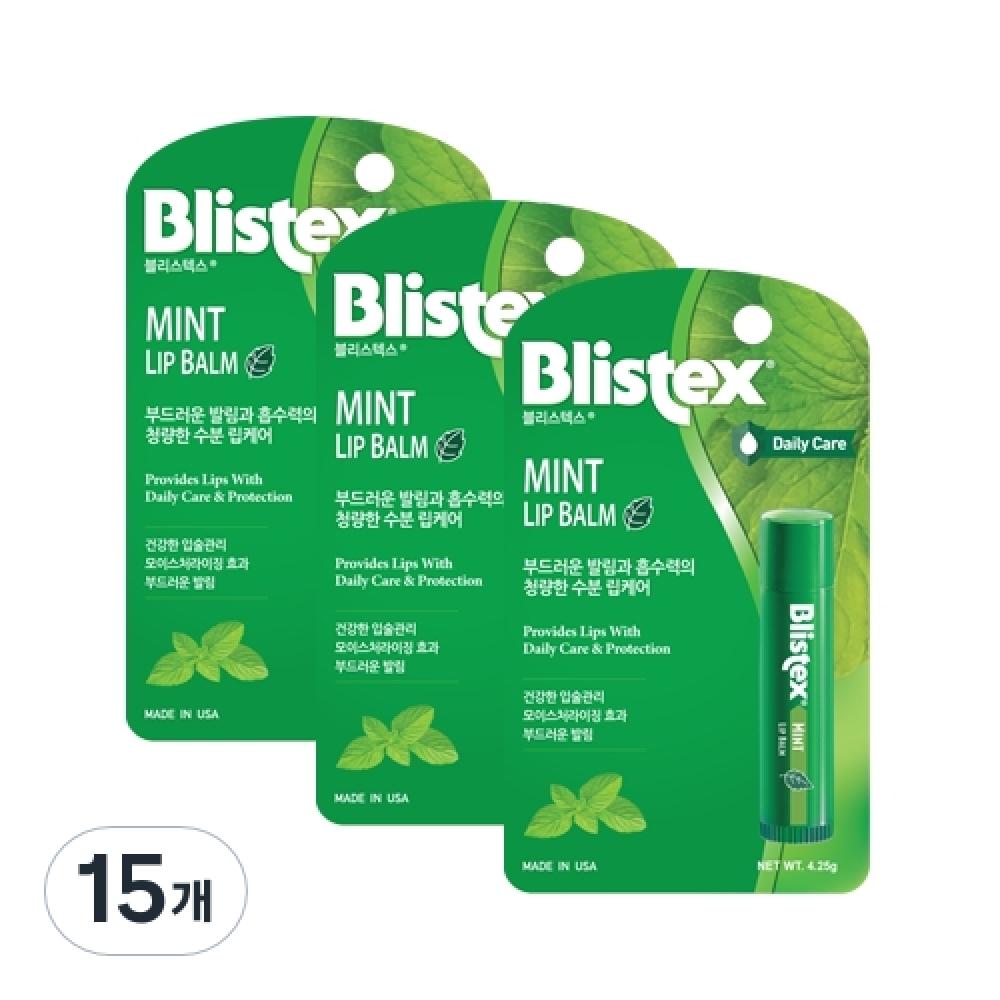 

Blistex Мятный бальзам для губ с ароматом мяты X 4,25 г X 15
