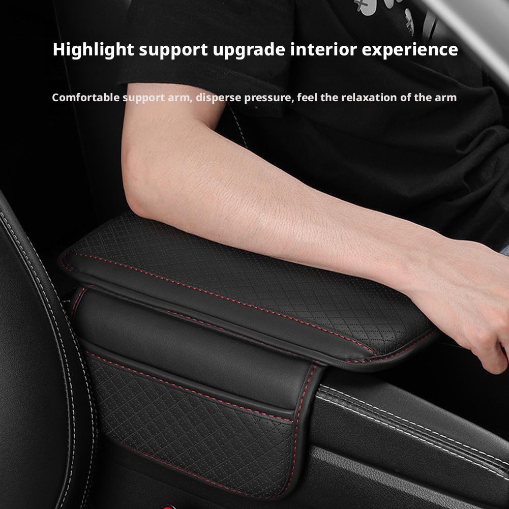 NEW Car Center Console Protector Cover Armrest Box Mat Pocket Support Cushion Four Rest Universal Seasons With Elbow Storag V0Z7