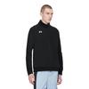 Under Armour Competition Training Knit Sports Stand Collar Logo Jacket Men Jacket Black 21600307-001