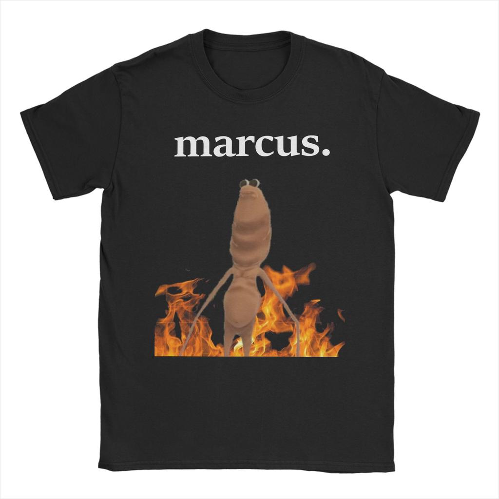 Funny Robert Help Marcus The Worm  Apparel Men Women T Shirts 100% Cotton Tee Graphic Printing  T-shirt Clothing