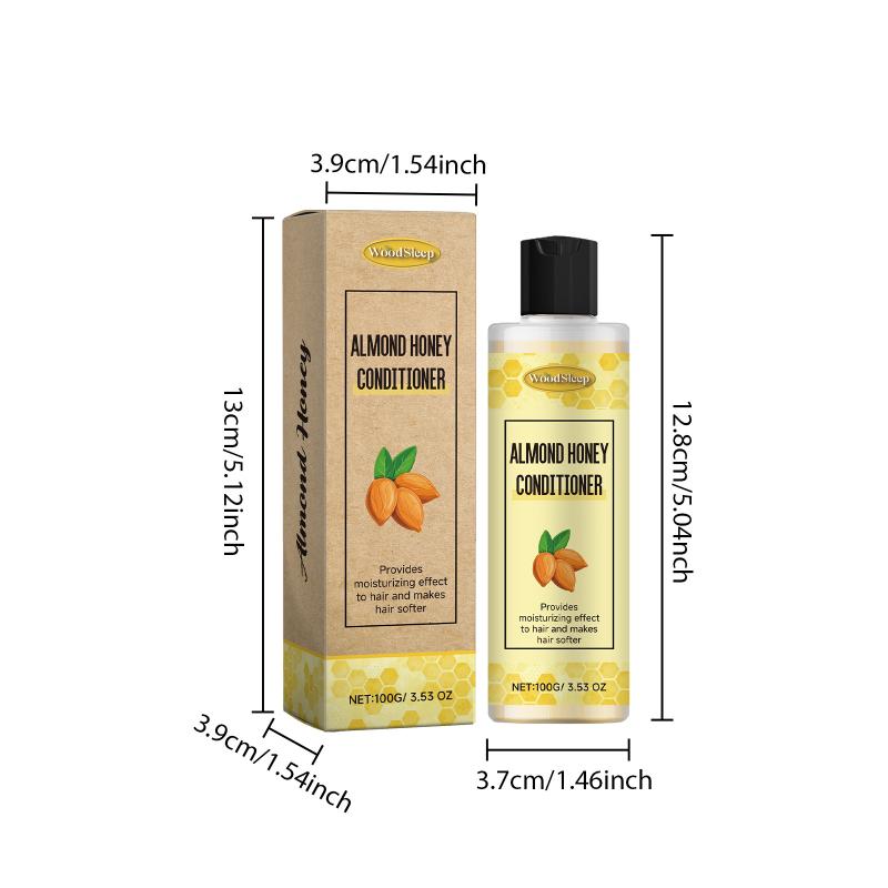 Honey Nourishing Shampoo Conditioner Kit Deep Moisturize Control Oil Clean Dirt Smooth Repair Hair For Women Men Home Use