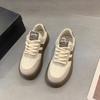 Design Sense Women 2 Spring New Shoes Platform Sole White Shoes Casual Sports Board Shoes Tide