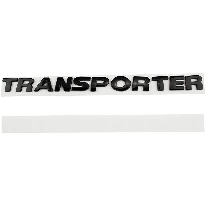 Car ABS Trunk Letters Words Logo Badge Emblem Decals Sticker For Volkswagen VW TRANSPORTER T4 T5 T6 T7 T8 Styling Accessories zd9