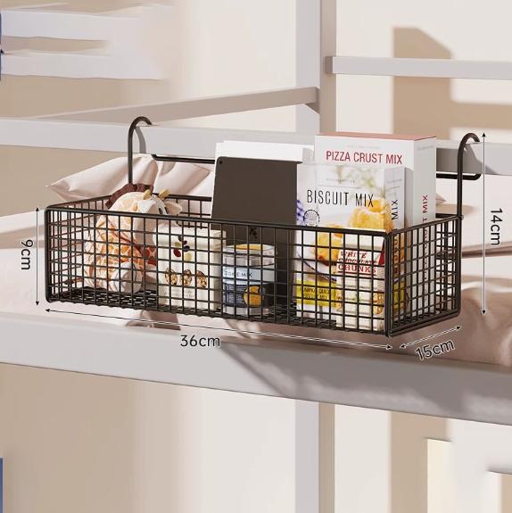 Grid Dormitory Storage Rack, Good Storage Rack, Bedside Bed, Basket Rack, Student Dormitory Wall