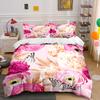 Floral Three-Piece Set For Celebrations  Kid'S And Adults' Bedroom Decor, Exquisite Three-Piece Bedding Set Gift
