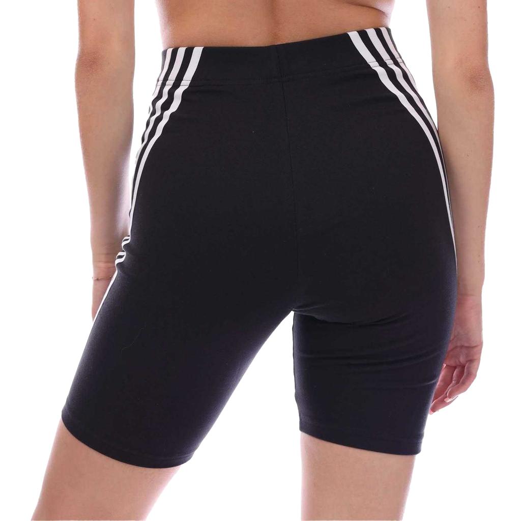 Adidas Damen Future Icons 3 Streifen Biker Shorts