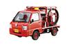 Aoshima Bunka Kyozai The Model Car Subaru TT2 Sambar Fire Engine Plastic Model (AOSHIMA) 1/24 '11